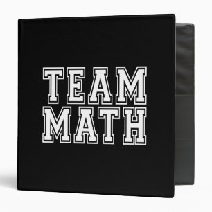 Classeur Math d'équipe