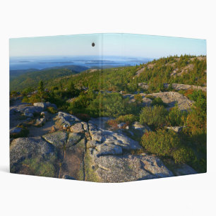 Classeur Matin au sommet du mont Cadillac à Acadia