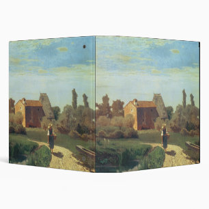 Classeur Matin de mai (huile sur la toile)