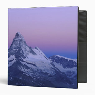 Classeur Matterhorn à l'aube, Zermatt, Alpes suisses,