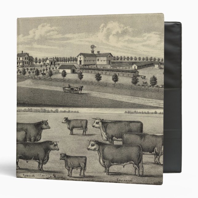 Classeur McDonald Farm, Nebraska (Devant/Intérieur)