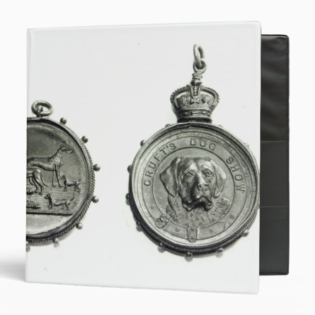 Classeur Médailles de l'exposition canine de Cruft, c.1910 (Devant/Intérieur)
