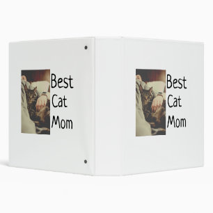 Classeur Meilleure maman chat papa ajouter chat photo nom c