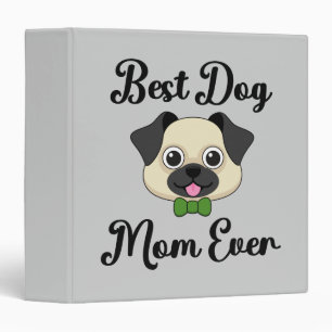 Classeur Meilleure maman de chien jamais