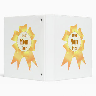 Classeur Meilleure maman jamais Golden Lauréat du prix ruba