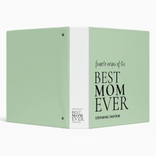 Classeur Meilleure maman maman Mum Jamais Nom Sage Recettes