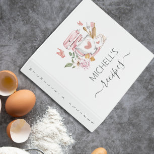 Classeur Mélangeur sur socle de boulangerie à l'aquarelle R