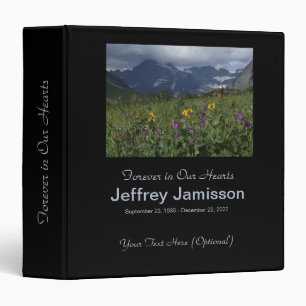 Classeur Mémoire, Fleurs sauvages et glaciers