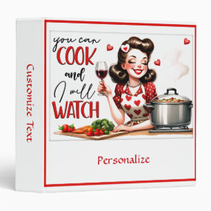 Classeur Ménagère Rétro Années 50 Humour de Cuisine Drôle R