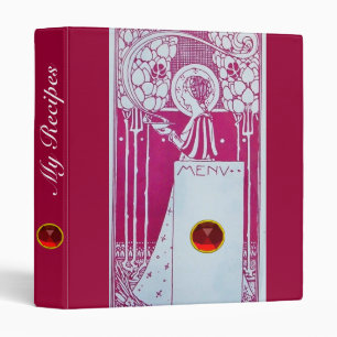 CLASSEUR MENU RESTAURANT RECEPE BOOK