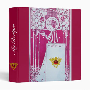 CLASSEUR MENU RESTAURANT RECEPE BOOK
