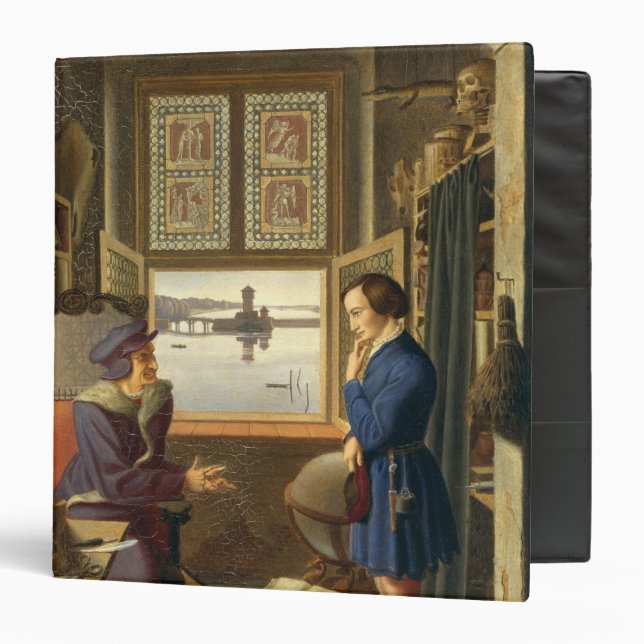 Classeur Mephisto et l'étudiant, 1828 (Devant/Intérieur)
