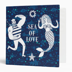 Classeur Mer d'affiche d'amour