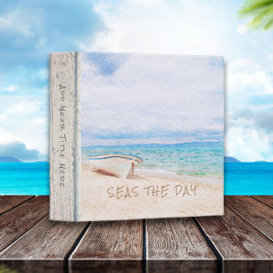 Classeur Mer Le Jour Bateau De Pêche Sur Le Sable De Plage