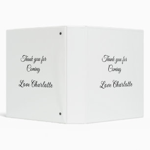 Classeur merci d'être venu nom du message texte 