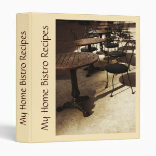 Classeur Mes recettes à la maison de Bistros