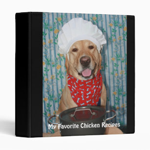 Classeur Mes recettes préférées de poulet
