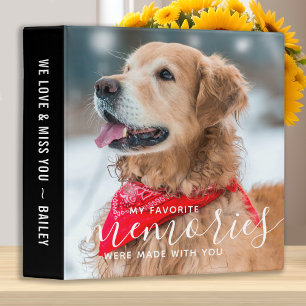 Classeur Mes souvenirs préférés Album photo commémoratif po