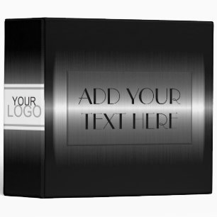 Classeur Métal de luxe #4 d'acier inoxydable