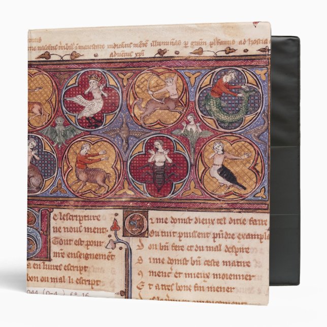 Classeur Métamorphose, d'Ovid moralisez (Devant/Intérieur)