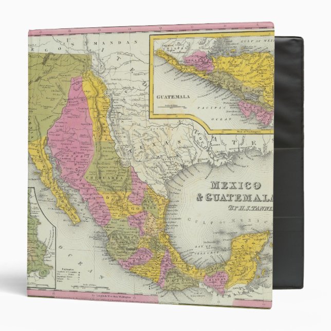 Classeur Mexique et Guatemala (Devant/Intérieur)