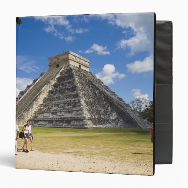 Classeur Mexique, Quintana Roo, près de Cancun, Chichen 4 (Devant/Intérieur)