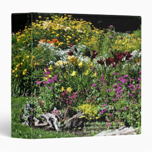 Classeur Mi jardin coloré d'été