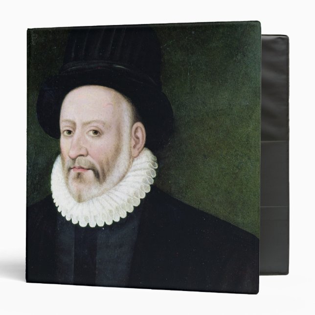Classeur Michel Eyquem de Montaigne (Devant/Intérieur)