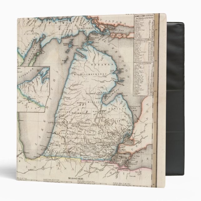 Classeur Michigan 2 (Devant/Intérieur)