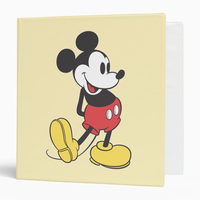 Classeur Mickey classique (Devant/Intérieur)