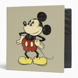 Classeur Mickey classique Mains Vintages sur les hanches