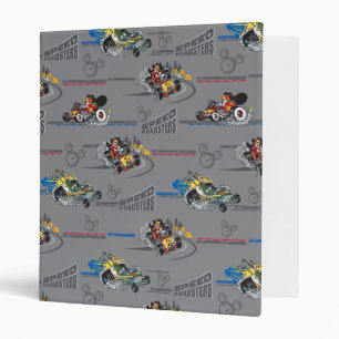Classeur Mickey et le Motif Roadster Racers