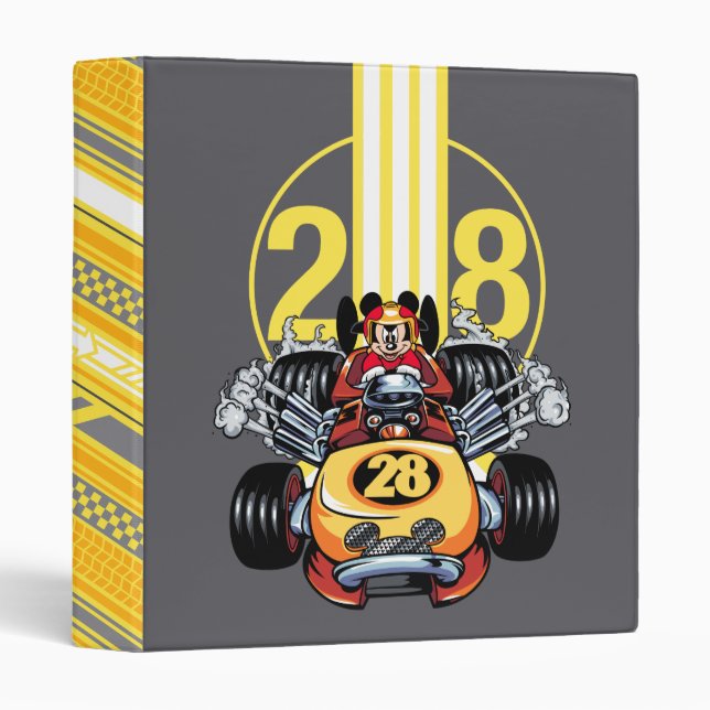 Classeur Mickey et les Roadster Racers | Mickey (Devant/Côté)