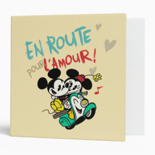 Classeur Mickey français En Route pour L'Amour