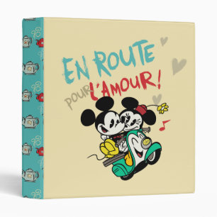 Classeur Mickey français En Route pour L'Amour