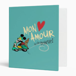 Classeur Mickey français Mon Amour