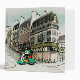 Classeur Mickey français   Vitesse Vespa