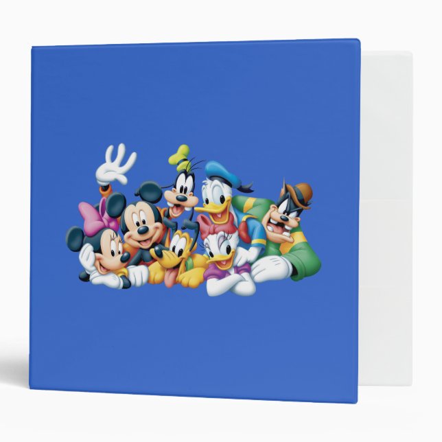 Classeur Mickey & Friends | Agenouillage (Devant/intérieur)