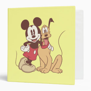 Classeur Mickey & Friends   Classic Mickey & Pluto