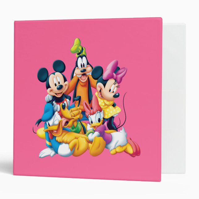 Classeur Mickey & Friends | Page cinq (Devant/intérieur)
