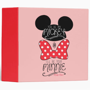 Classeur Mickey & Minnie Amour