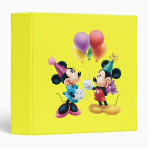Classeur Mickey & Minnie   Anniversaire