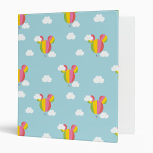Classeur Mickey Mouse Hot Air Balloon Motif