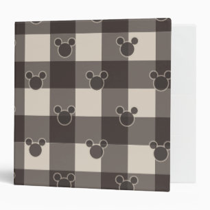 Classeur Mickey Mouse   MOTIF BROWN