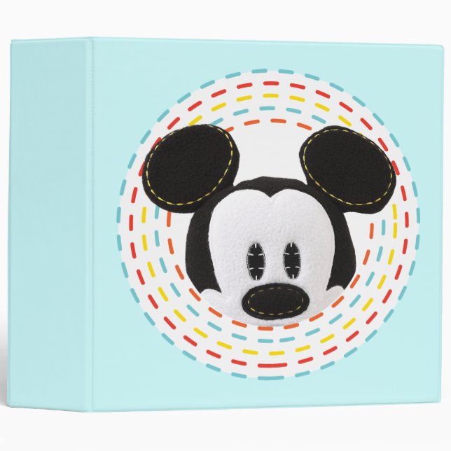 Classeur Mickey Pook-a-Looz | Cercle de Pékin (Devant/Côté)