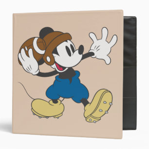 Classeur Mickey sportif Lancer de ballon de football amér