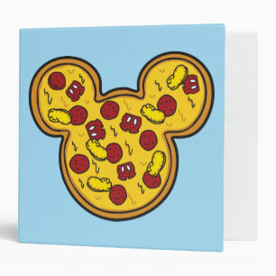 Classeur Mickey tendance   Pizza en forme de tête