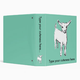 Classeur mignon de chèvre