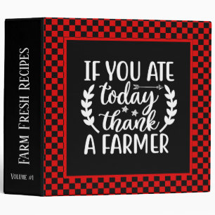 Classeur mignon Merci une cuisine agricole Pays