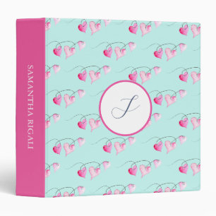 Classeur Mignon pour Elle avec Monogramme